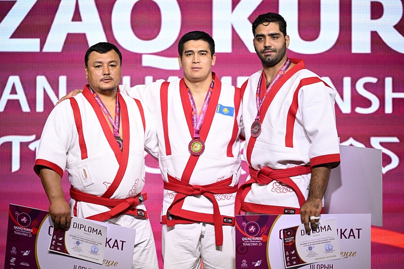 Қазақ күресінен ересектер арасындағы Азия чемпионатының екінші жарыс күні аяқталды